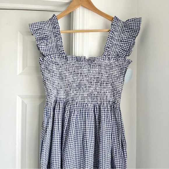 NWT Hill House Ellie Nap Dress in Navy Gingham - Picture 6 of 8